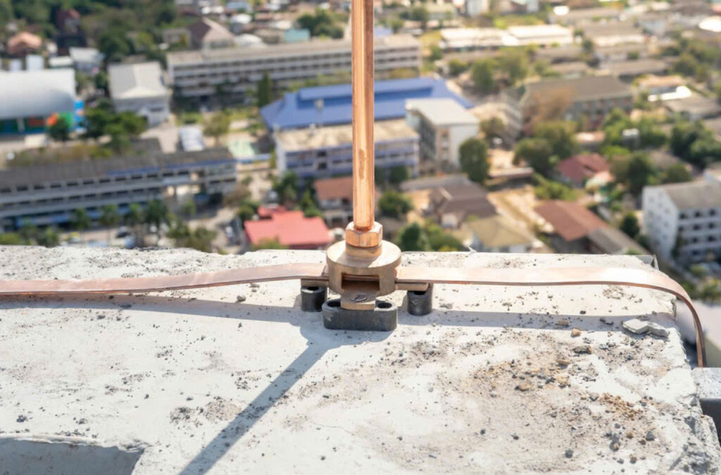 Hệ thống chống sét bằng kim thu sét cổ điển